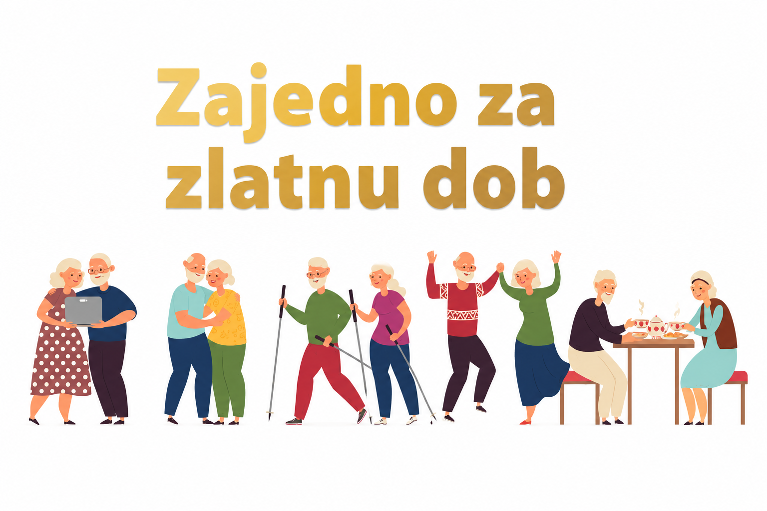 Objava o provođenju aktivnosti u projektu Zajedno za zlatnu dob poziv „Širenje mreže socijalnih usluga u zajednici“ kodni broj SF.3.4.11.04.0050  za 2026. godinu: