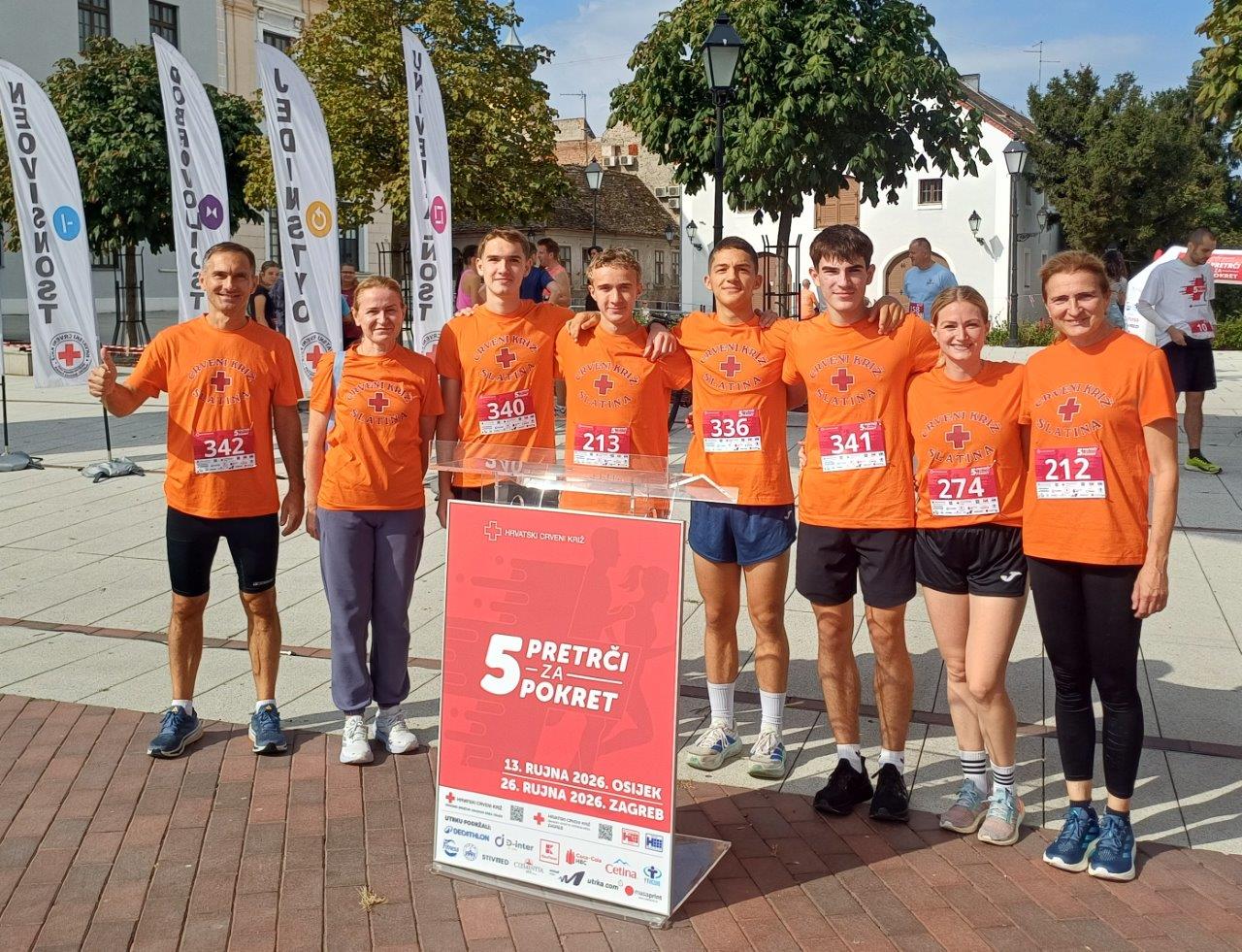 Tri prva postolja za Slatinčane na utrci HCK „Pretrči 5 za Pokret (Međunarodnog Crvenog križa)“