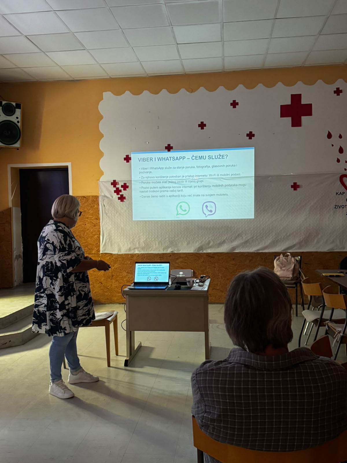 Informatička radionica o korištenju mobilnih uređaja u sklopu projekta „Zajedno za zlatnu dob“